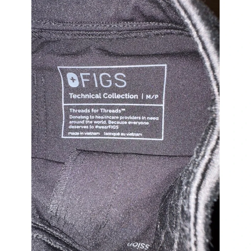 FIGS YOLA SKINNY M/P BLACK‎